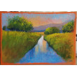 Pejzaż - rysunek  A4 pastelami