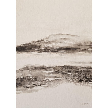 Paulina Lebida - obrazy akwarela - Pejzaż  -  akwarela formatu 32/24 cm foto #1