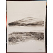 Pejzaż  -  akwarela formatu 32/24 cm
