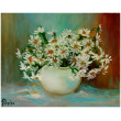 Rumianki obraz olejny 24cm-30cm