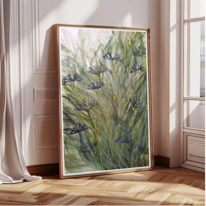 Akwarela A2. Chabry, Małgorzata Domańska ART, obrazy akwarela
