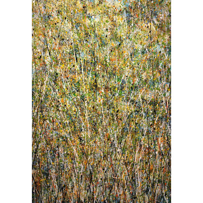 Field full of herbs, Felix Guenther, obrazy akryl