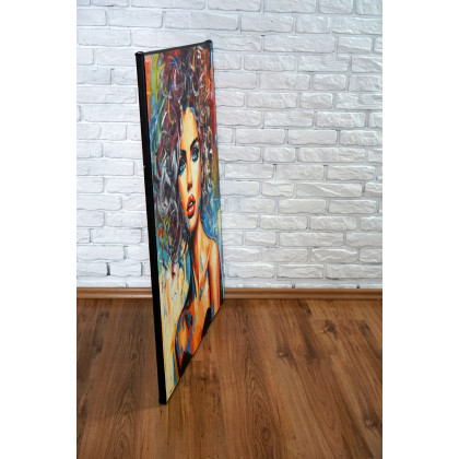 Rafal Stach - obrazy akryl - Chwila przed fleszem 80x100 foto #3