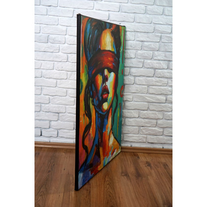 Rafal Stach - olej + akryl - Dont Peek 80x100 foto #4