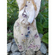 Anioł ceramiczny płaskorzeźba