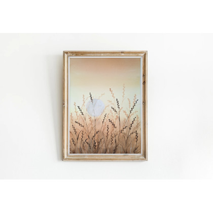 Akwarela A3. Łąka, Małgorzata Domańska ART, obrazy akwarela