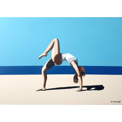Joga, Monarti, obrazy akryl
