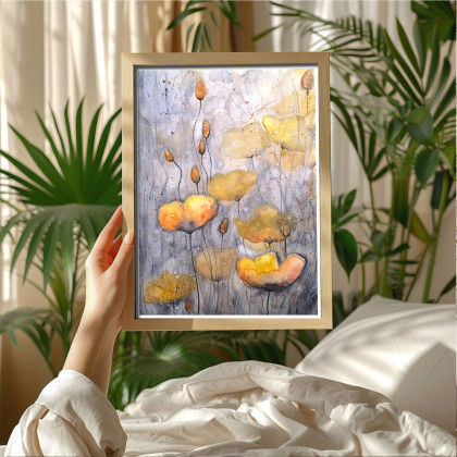 Małgorzata Domańska ART - obrazy akwarela - Akwarela 30x40cm. Łąka foto #1