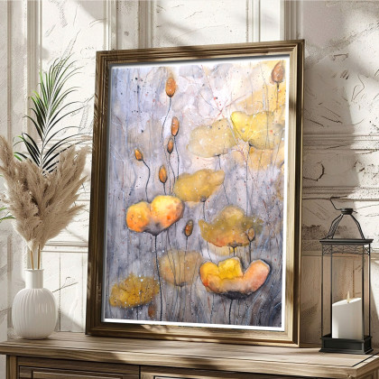 Małgorzata Domańska ART - obrazy akwarela - Akwarela 30x40cm. Łąka foto #2