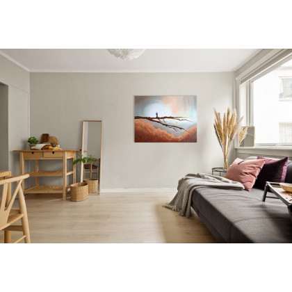 Joanna Tomczyk - obrazy akryl - Energia ziemi i ciała, Obraz akrylowy 100x75 cm foto #2