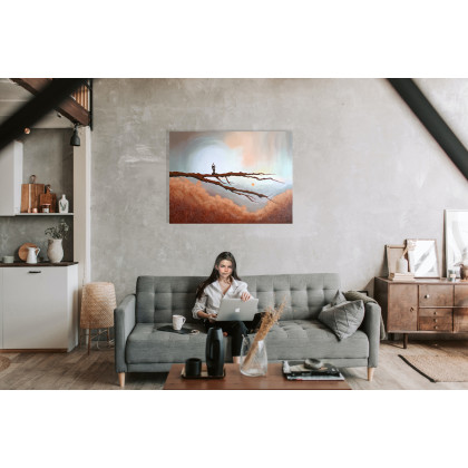Joanna Tomczyk - obrazy akryl - Energia ziemi i ciała, Obraz akrylowy 100x75 cm foto #3