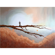 ENERGIA ZIEMI I CIAŁA, OBRAZ AKRYLOWY 100X75 CM