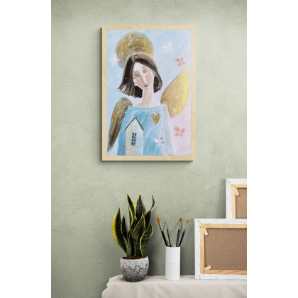 Najważniejsze, gdzie stoi twój dom – Giclee, 4mara, wydruki na płótnie