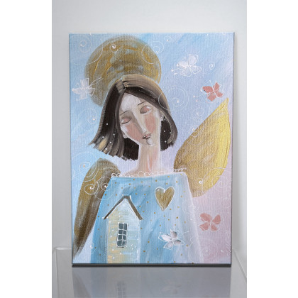 4mara - wydruki na płótnie - Najważniejsze, gdzie stoi twój dom – Giclee foto #3