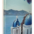Santorini w odcieniach błękitu