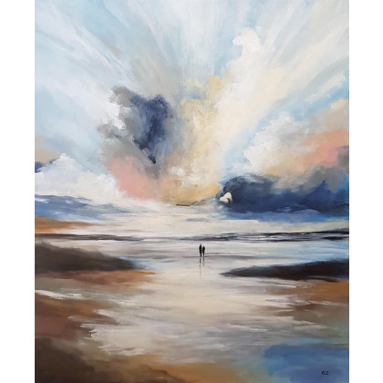 Paulina Lebida - obrazy akryl - Na plaży -obraz akrylowy 60/50 cm foto #4