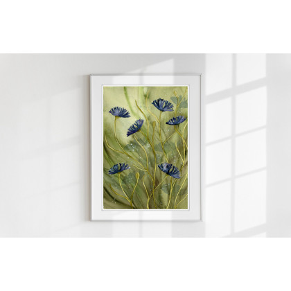 Akwarela A4. Chabry, Małgorzata Domańska ART, obrazy akwarela