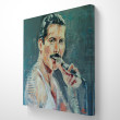 Freddie Mercury - portret olejny