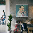 Freddie Mercury - portret olejny