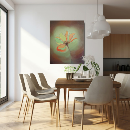 Joanna Tomczyk - obrazy olejne - Rozkwit myśli, Obraz olejny 95x75 cm foto #2
