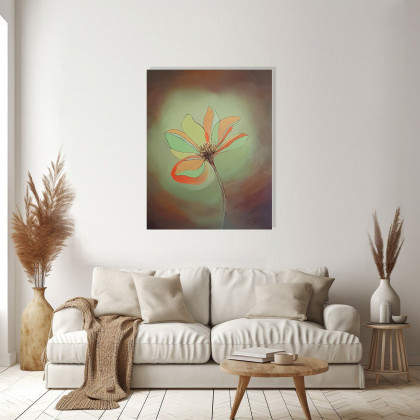 Joanna Tomczyk - obrazy olejne - Rozkwit myśli, Obraz olejny 95x75 cm foto #3