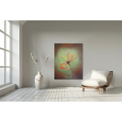 Joanna Tomczyk - obrazy olejne - Rozkwit myśli, Obraz olejny 95x75 cm foto #4