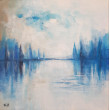 Morze -obraz akrylowy 30/30 cm