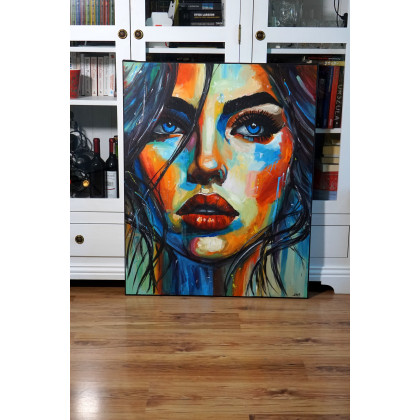 Rafal Stach - olej + akryl - Ember 80x100 foto #4