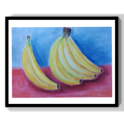 Banany- sucha pastel, ML, pastele suche