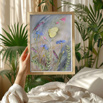 Małgorzata Domańska ART - obrazy akwarela - Akwarela A3. Cytrynek foto #3