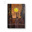 Obraz akrylowy  na płótnie,  80x60x2 cm, pt.San Francisco sunrise