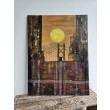 Obraz akrylowy  na płótnie,  80x60x2 cm, pt.San Francisco sunrise