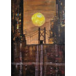 Obraz akrylowy  na płótnie,  80x60x2 cm, pt.San Francisco sunrise