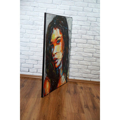 Rafal Stach - obrazy akryl - Daisy field 80x100 foto #2