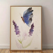 Motyl - akwarela A4