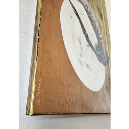Małgorzata Raduj - obrazy akryl - Złota godzina, akryl na płótnie 60x90 foto #1