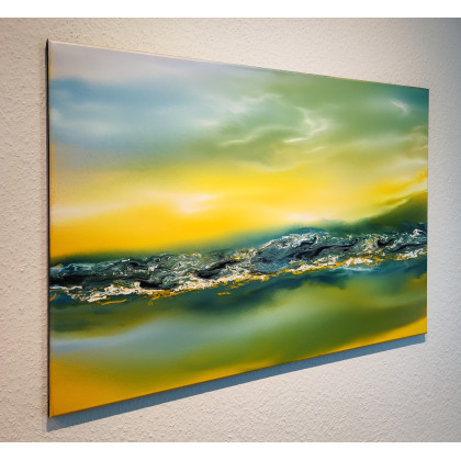Felix Guenther - obrazy akryl - Yellow makes thinking easier foto #1