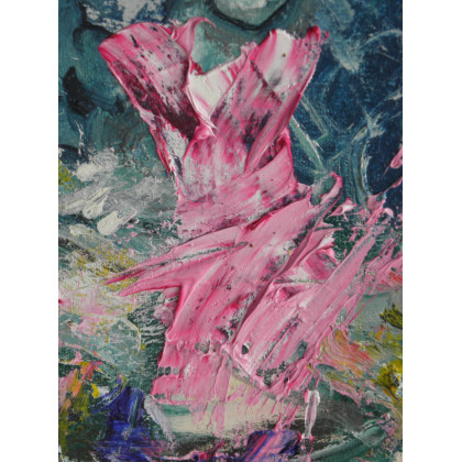 Eryk Maler - obrazy olejne - Kwiaty, 60X80 cm foto #2