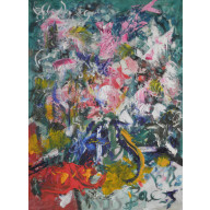Kwiaty, 60X80 cm
