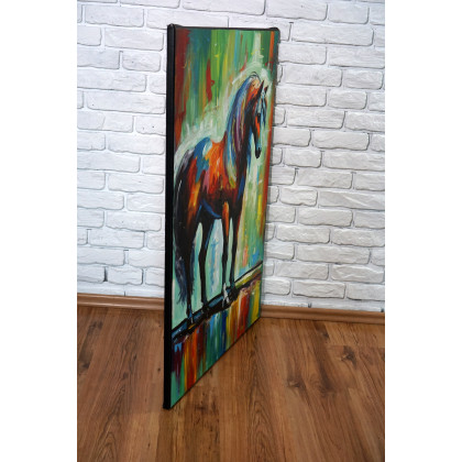 Rafal Stach - olej + akryl - Ametyst 70x100 foto #2