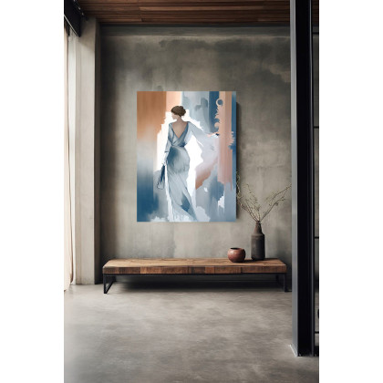 Joanna Tomczyk - obrazy olejne - Uchwycona przez chwilę, Obraz olejny, 100x75 cm foto #4