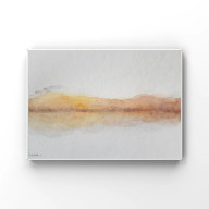 Pejzaż-  akwarela formatu 18/24 cm