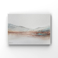 Pejzaż-  akwarela formatu 18/24 cm