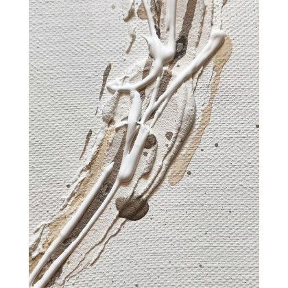 Małgorzata Kąkol - obrazy tech. mieszana - Stosunki przestrzenne I 40x60 cm I mixed media foto #4