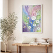 Akwarela 50x70cm. Dmuchawce