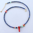 Jedność Współistnienia – Naszyjnik z koralem, lapis lazuli, amazonitem