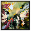 Dream shapes in a flow of color