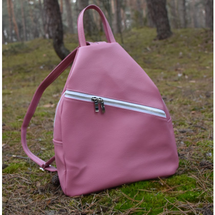 Plecak różowy KLARA, BellaBag, plecaki