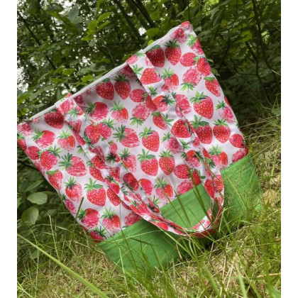 Torebka SZOPPERKA Truskawki, BellaBag, torby na rami臋