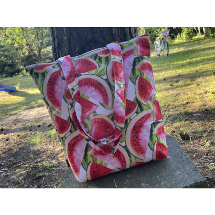Torebka SZOPPERKA ARBUZY, BellaBag, torby na rami臋